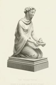 La Vestale Voilée - Raffaello Monti